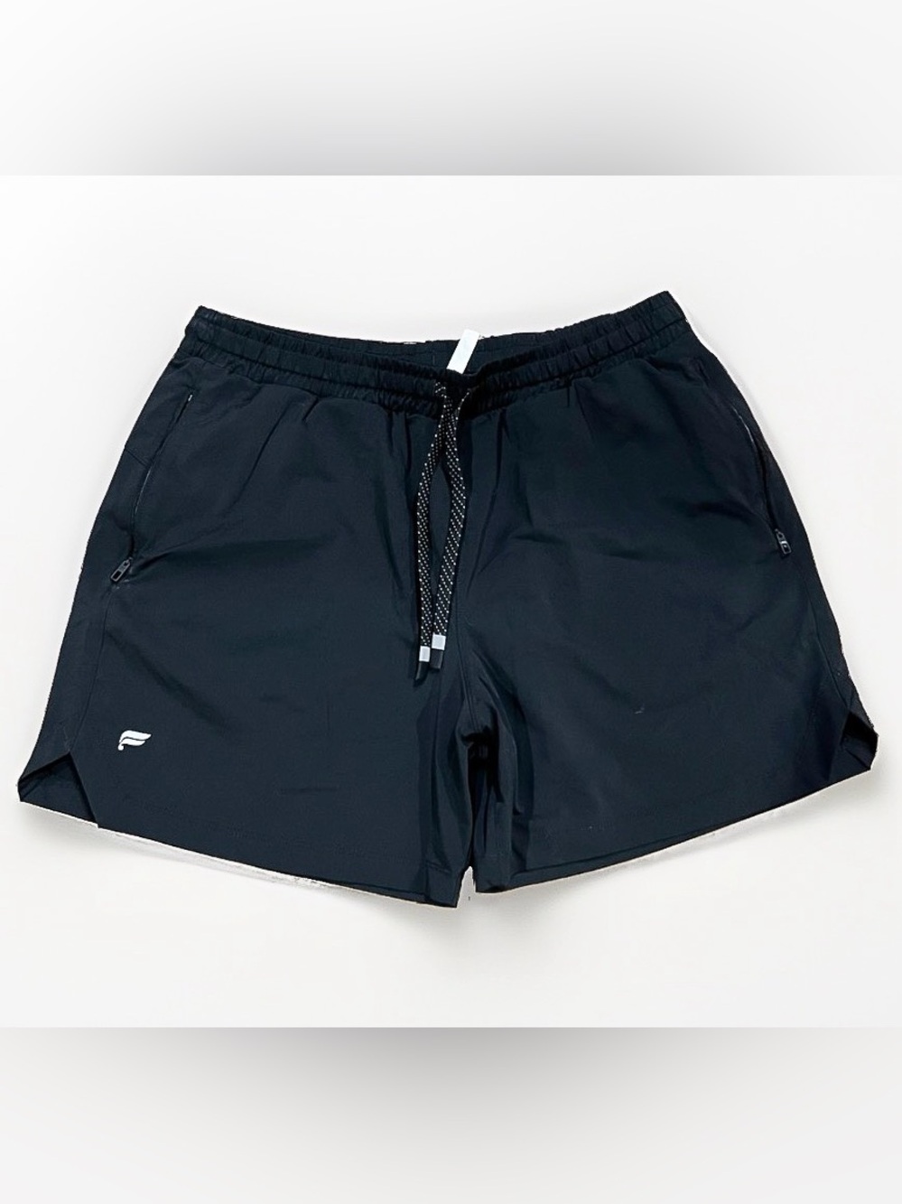 Men's Black Drawstring Athletic Shorts fabletics size medium